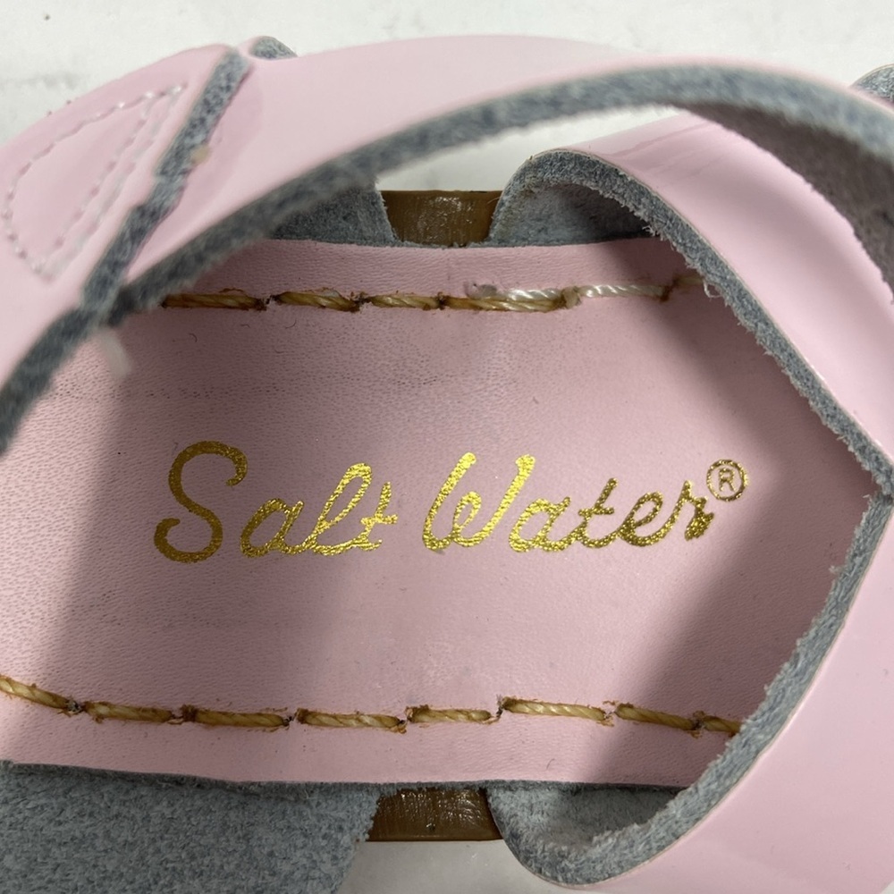 NWOT Salt Water Original Shiny Pink - Toddler Size 5 - Picture 11 of 12